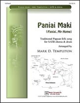 Paniai Maki SATB choral sheet music cover